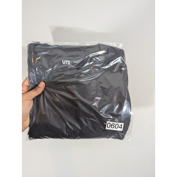 Uniqlo x Jean Paul Basquiat Mens Gray Short Sleeve Shirt Sz XL Artsy Streetwear - Picture 7 of 7